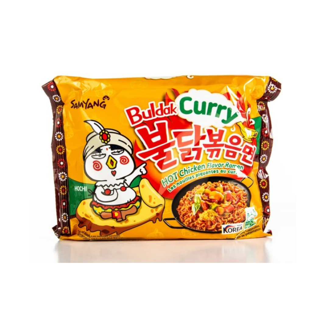 Рамен buldak. Лапша со вкусом курицы карри Samyang, Корея, 140 г. Корейская лапша hot Chicken flavor Ramen. Лапша Samyang Buldak,. Samyang лапша с Curry Noodle.