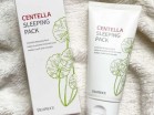Успокаивающая ночная маска для лица с центеллой Deoproce Centella Sleeping Pack - Пудра корейская косметика