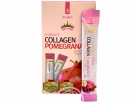 Коллаген в стиках-желе вкус граната Jinskin K-Beauty Collagen Pomegranate 20гр*10шт - Пудра корейская косметика