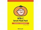       EGG Planet Vita C serum mask pack  -   