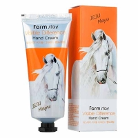 Крем для рук питание и заживление с лошадиным жиром FarmStay Visible Difference Hand Cream 100мл - Пудра корейская косметика