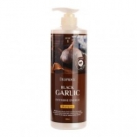 Шампунь против выпадения волос с экстрактом чёрного чеснока Deoproce Black Garlic Intensive Energy Shampoo 1 л. - Пудра корейская косметика