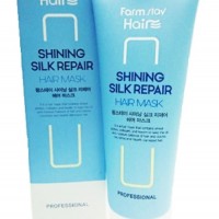 Маска для восстановления волос Сияние шелка Farmstay Shining Silk Repair Hair Mask - Пудра корейская косметика