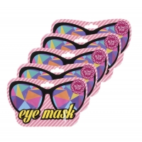 Маска-очки для глаз с коллагеном Bling Pop Collagen Healing Eye Mask - Пудра корейская косметика