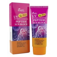     Ekel Soothing And Moisture Sun Block SPF50+ PA+++ Peptide -   