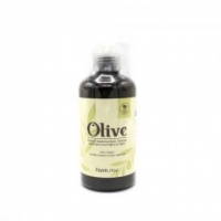 Увлажняющий гель для душа с экстрактом оливы FarmStay Olive Moisture Balancing Body Cleanser 250мл - Пудра корейская косметика