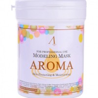 Маска альгинатная питательная омолаживающая Anskin Aroma Modeling Mask 240  гр. (банка) - Пудра корейская косметика