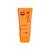 Легкий солнцезащитный крем Anjo Professional 365 Sun Cream SPF 50+ PA+++ 70мл - Пудра корейская косметика