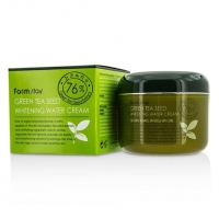 Увлажняющий осветляющий крем с семенами зеленого чая FarmStay Green Tea Seed Whitening Water Cream - Пудра корейская косметика
