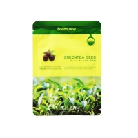       FarmStay Visible Difference Mask Sheet Green Tea Seed -   