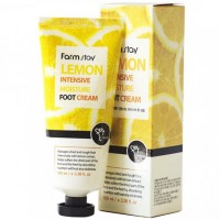 Крем для ног смягчающий с экстрактом лимона FarmStay Lemon Intensive Moisture Foot Cream - Пудра корейская косметика
