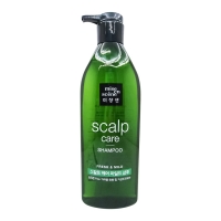 Освежающий шампунь для чувствительной кожи головы Mise En Scene Scalp Care Shampoo 680 мл - Пудра корейская косметика