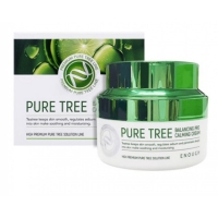 Успокаивающий крем с экстрактом чайного дерева Enough Pure Tree Balancing Pro Calming Cream - Пудра корейская косметика