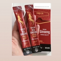 Сироп из корейского красного женьшеня SINGI Korean Red Ginseng Extract Stiks 10млХ30шт - Пудра корейская косметика