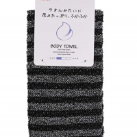      Mens Body Towel Black (20   100 ) -   