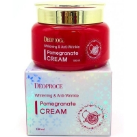 Крем для лица антивозрастной с гранатом Deoproce Whitening And Anti-Wrinkle Pomegranate Cream 100мл - Пудра корейская косметика