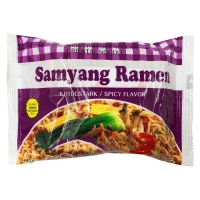Рамен быстрого приготовления пряный острый Samyang Ramen Spicy Flavor 85гр - Пудра корейская косметика