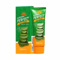       FarmStay Aloevera Perfect Sun Cream Spf50+/pa+++ -   