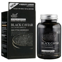 Ампульная сыворотка с экстрактом черной икры Eco Branch Black Caviar All in One Ampoule 100 мл - Пудра корейская косметика