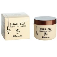 Крем-гель для лица с экстрактом улитки Secret Skin Snail + Egf Perfect Gel Cream 50гр - Пудра корейская косметика