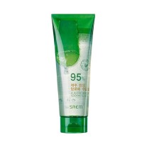Гель универсальный для лица и тела с алоэ 95% The Saem Jeju Fresh Aloe Soothing Gel 95% Tube 250мл - Пудра корейская косметика