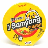 Рамен быстрого приготовления со вкусом сыра не острая Cheese Samyang стакан 105гр - Пудра корейская косметика