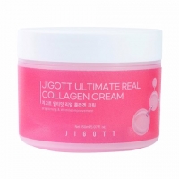 Крем для лица с коллагеном Jigott Ultimate Real Collagen Cream 150мл - Пудра корейская косметика