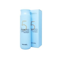 Професиональный шампунь с пробиотиками для идеального объема волос Masil 5 Probiotics Perfect Volume Shampoo  300мл - Пудра корейская косметика