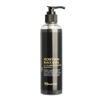 Шампунь для волос с муцином черной улитки Secret Skin Black Snail All In One Treatment Shampoo - Пудра корейская косметика
