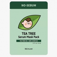       EGG Planet Tea Tree  serum mask pack  -   