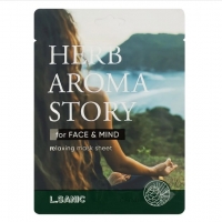           L.Sanic Herb Aroma Story Relaxing Mask Sheet -   