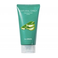          The Saem Natural Daily Cleansing Foam Aloe 150  -   